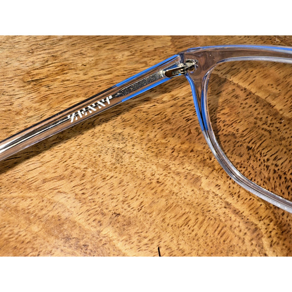Zenni Optical Clear Blue Eyeglass Frames 662916 Mist 53-14-136 - Picture 7 of 9